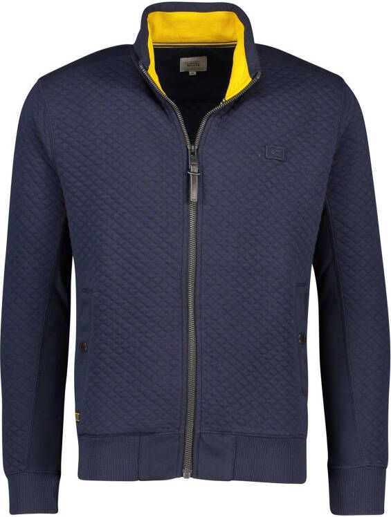 Camel active Vest navy structuur
