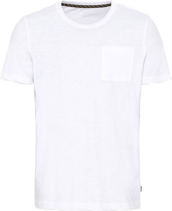 Camel active T-shirt met opgestikte borstzak