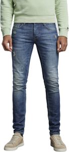 Cast Iron Blauwe Slim Fit Jeans Riser Slim Authentic Used Dark