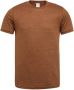 Cast Iron Bruine T shirt Short Sleeve R neck Linen Slim Fit - Thumbnail 2