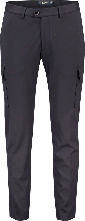 Cavallaro Donkerblauwe chino Regular Fit Fontana