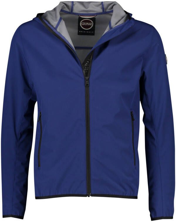 Colmar zomerjas donkerblauw met capuchon
