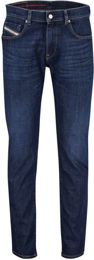 Diesel Donkerblauwe Stretch Denim Slim Fit Jeans Blauw Heren - Foto 12