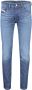 Diesel Blauwe Denim 5-Pocket Jeans Blue Heren - Thumbnail 1