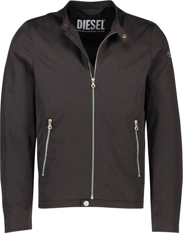 Diesel Veelzijdige Lichtgewicht Jas voor Heren Black Heren - Foto 2