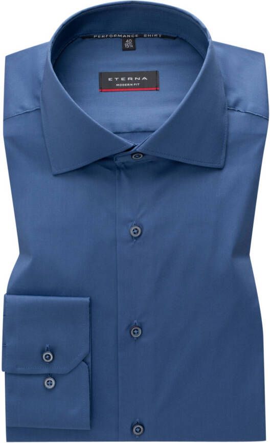 Eterna Overhemd met lange mouwen MODERN FIT EASY IRON (gemakkelijk te strijken)