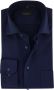 Eterna business overhemd Comfort Fit wijde fit donkerblauw geprint katoen - Thumbnail 1