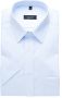 Eterna overhemd korte mouw Comfort Fit wijde fit lichtblauw effen katoen - Thumbnail 2