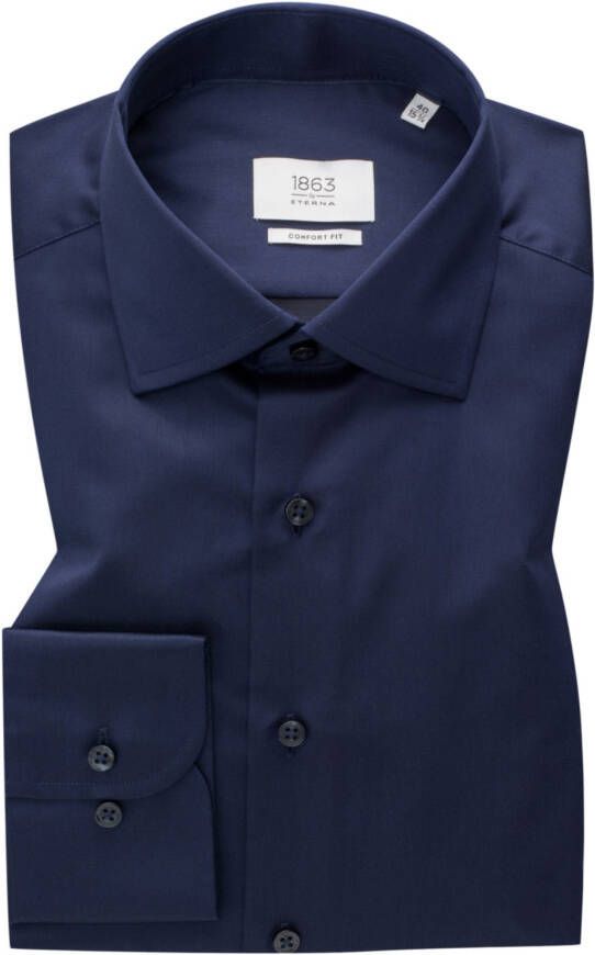 Eterna Overhemd met lange mouwen Comfort fit NON IRON (strijkvrij) - Foto 2