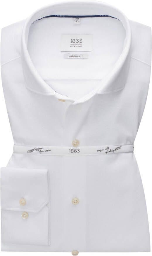Eterna Overhemd met lange mouwen MODERN FIT NON IRON (strijkvrij)