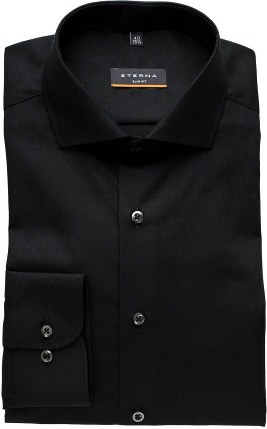 Eterna Overhemd met lange mouwen Slim fit NON IRON (strijkvrij)