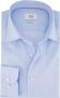 Eterna zakelijk overhemd mouwlengte 7 normale fit donkerblauw katoen - Thumbnail 6