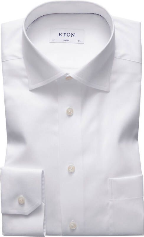 Eton Classic Fit overhemd wit