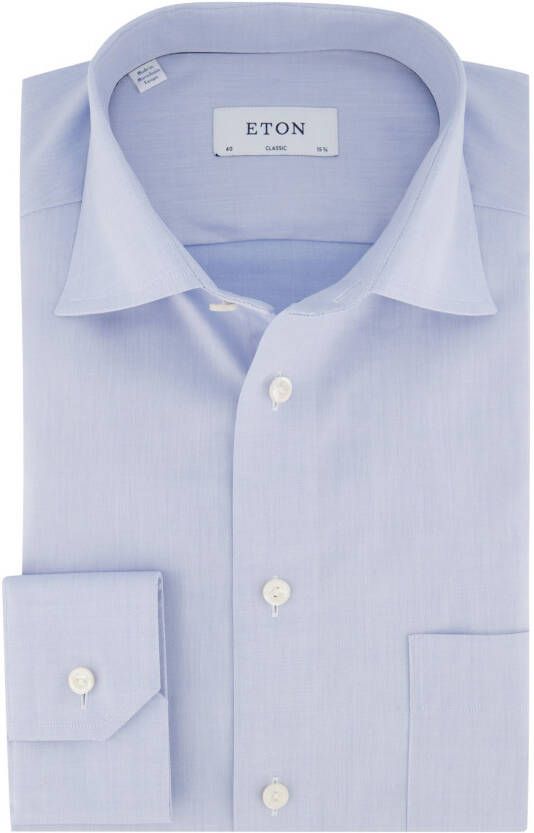 Eton Overhemd Classic Fit lichtblauw