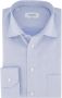 Eton Klassiek Fit Formeel Overhemd Blue Heren - Thumbnail 2