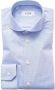 Eton 100% katoenen business overhemd slim fit lichtblauw met streep - Thumbnail 2