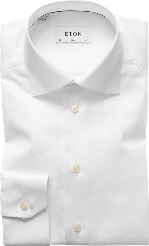 Eton Klassiek Wit Overhemd Hoogwaardige Materialen en Tijdloos Design White Heren - Foto 3