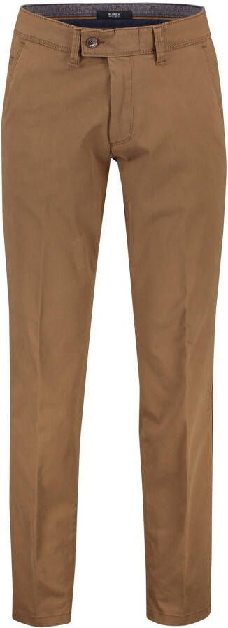BRAX Luxe Katoenen Flatfront Broek Brown Heren - Foto 2