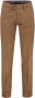 BRAX Luxe Katoenen Flatfront Broek Brown Heren - Thumbnail 2