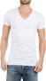 Alan Red Dean V-Hals T-Shirt Wit (2Pack) - Thumbnail 3