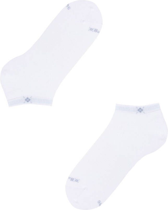 Burlington Everyday sneaker sokken wit 2-pack - Foto 3