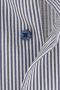 Eterna business overhemd Modern Fit normale fit blauw wit gestreept katoen - Thumbnail 6