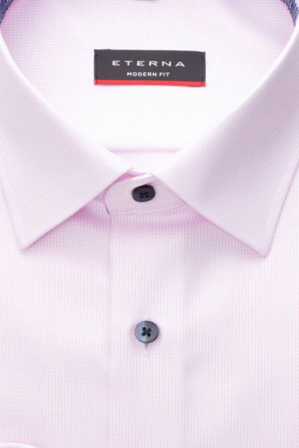 Eterna Overhemd met lange mouwen MODERN FIT NON IRON (strijkvrij) - Foto 3
