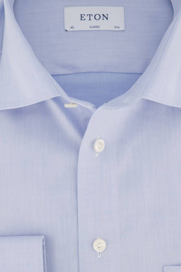 Eton Overhemd Classic Fit lichtblauw