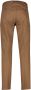 BRAX Luxe Katoenen Flatfront Broek Brown Heren - Thumbnail 3