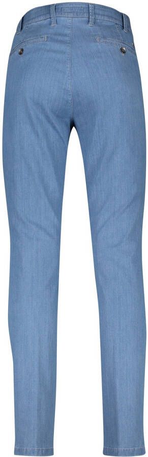 Eurex nette jeans blauw effen zonder omslag