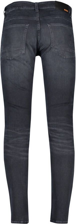 Hugo Boss Donkerblauwe jeans effen katoen