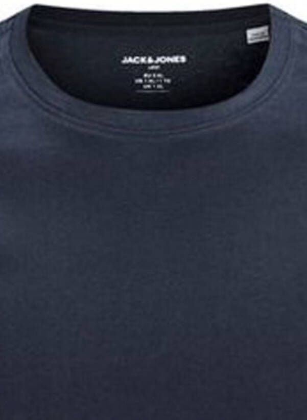jack & jones T-shirt donkerblauw Plus Size