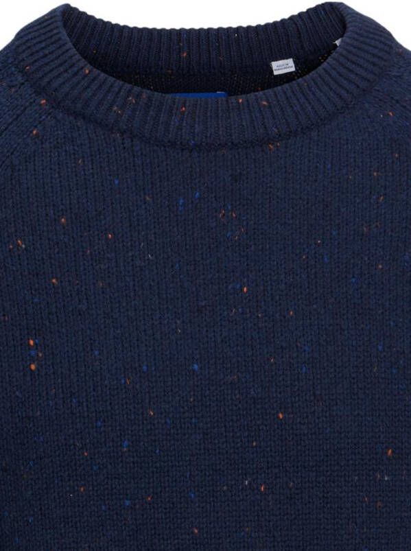 Jack & jones Donkerblauwe Trui Ronde Hals Katoenmix Blue Heren - Foto 2