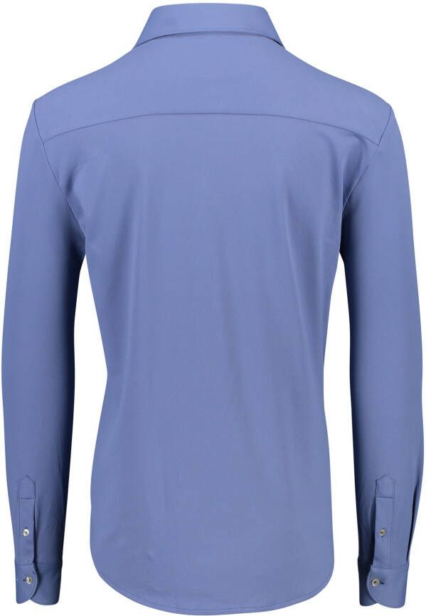 John Miller business overhemd slim fit lichtblauw effen