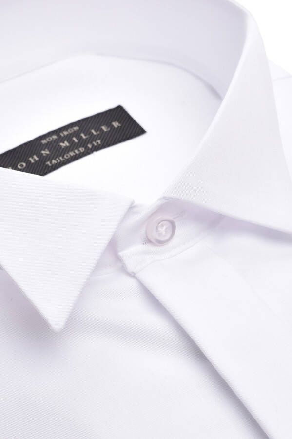 John Miller Overhemd non iron wit Tailored Fit 100% katoen - Foto 2