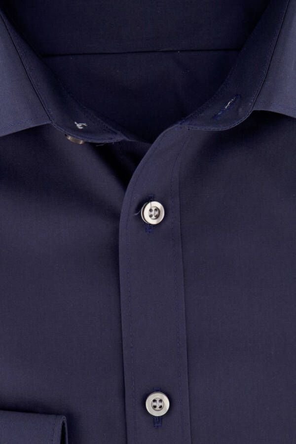 Olymp Overhemd mouwlengte 7 Level Five donkerblauw