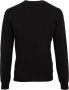 Olymp pullover zwart met v-hals merinwol - Thumbnail 5