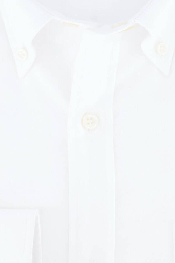 PAUL & SHARK overhemd Oxford wit borstzak