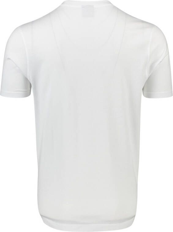 PAUL & SHARK Wit t-shirt opdruk