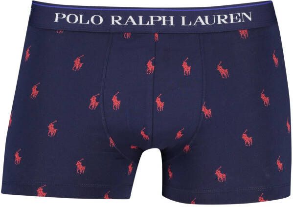 Polo Ralph Lauren Boxershorts 3-pack blauw rood