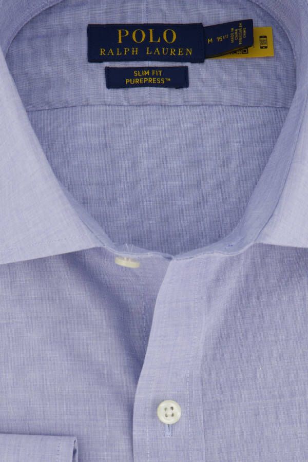 Polo Ralph Lauren Overhemd lichtblauw Ralph Lauren Slim Fit