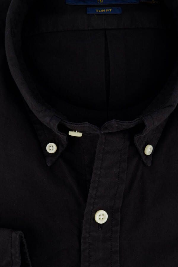 Polo Ralph Lauren Zwarte Button-Down Shirt met Handtekening Pony Black Heren - Foto 9