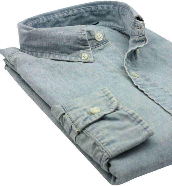 Polo Ralph Lauren Ralph Lauren jeans overhemd middelblauw Slim Fit