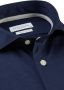 Profuomo Overhemd business slim fit donkerblauw effen katoen - Thumbnail 7