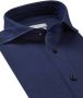 Profuomo Donkerblauwe Casual Overhemd Japanese Knitted - Thumbnail 3