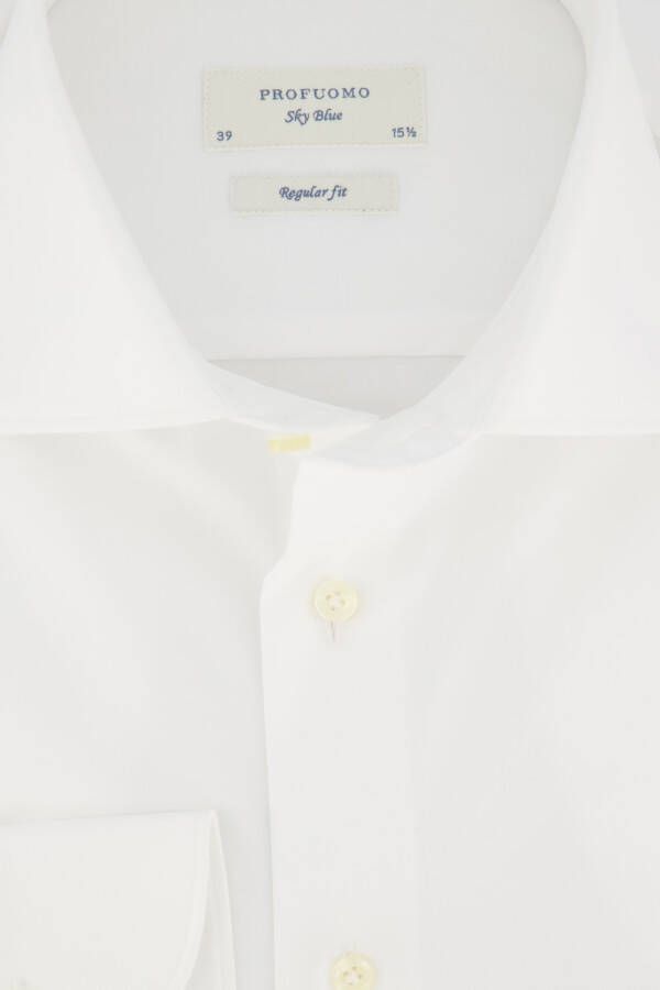 Profuomo Witte Business Overhemd White Heren - Foto 2