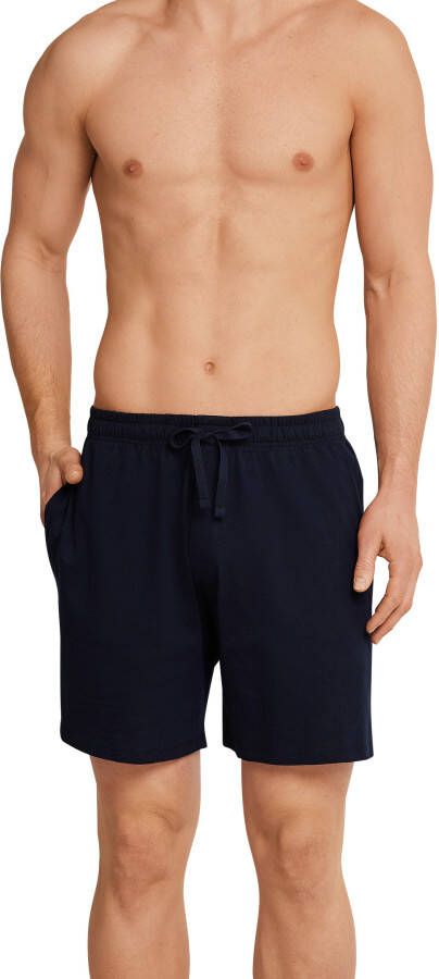 Schiesser Sweatshorts met ruitmotief model 'Boxer' - Foto 2