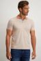 State of Art Polo Print Grijs Rood - Thumbnail 4