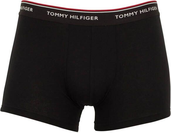Tommy Hilfiger boxershort 3-pack koolzwart