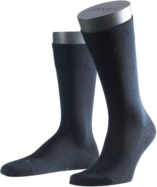 Falke Sokken van merinowolmix model 'Berlin'